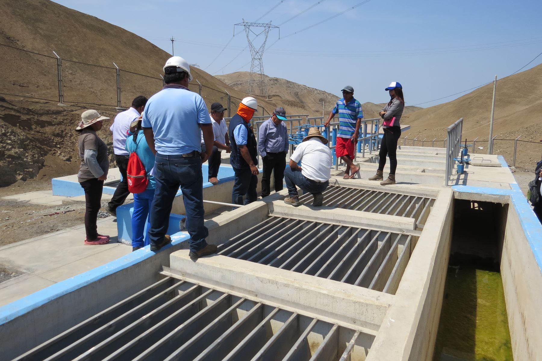 Obras de saneamiento beneficiarán a más de 4,500 familias de la provincia de Cañete, al sur de Lima. ANDINA/Difusión
