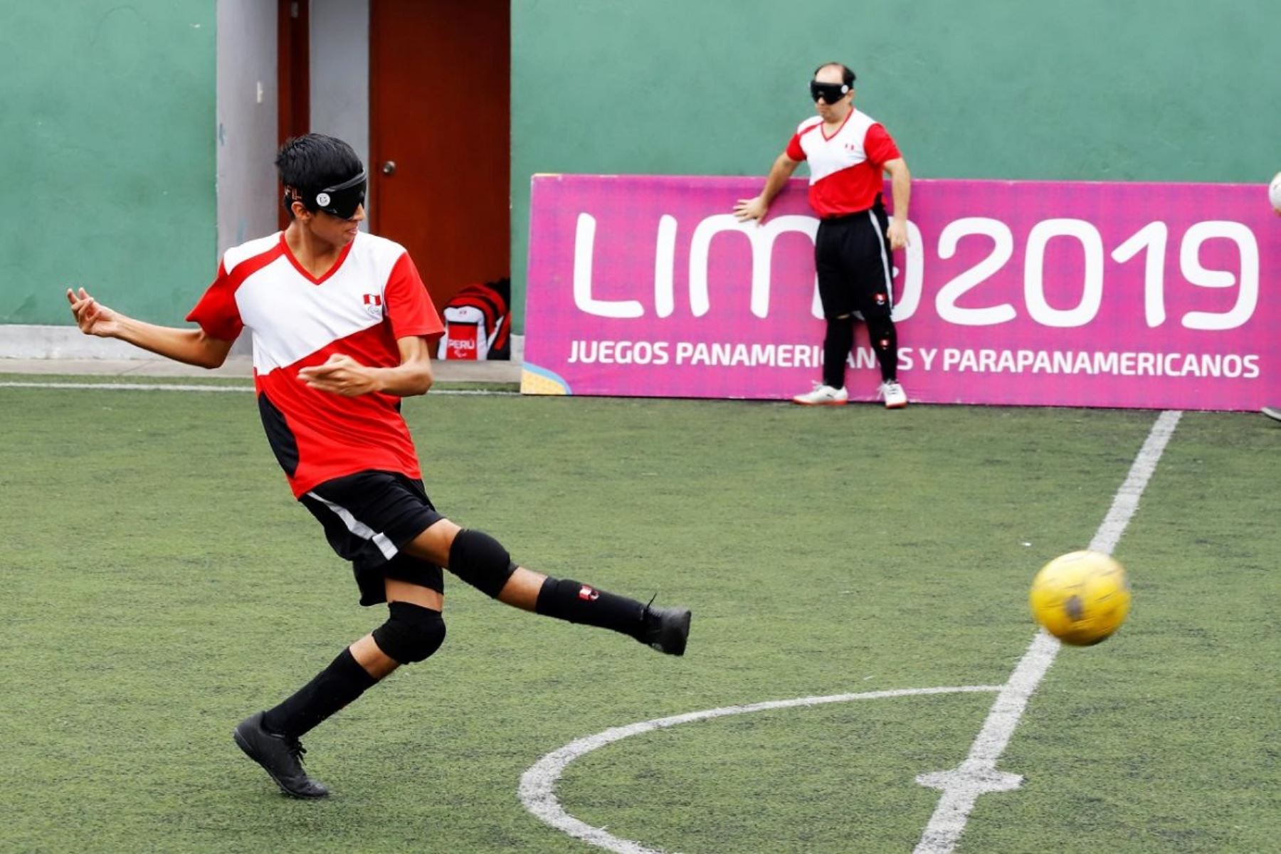 La selección peruana de Fútbol 5 cuenta con 10 Para deportistas convocados en su lista final. ANDINA/ Lima 2019