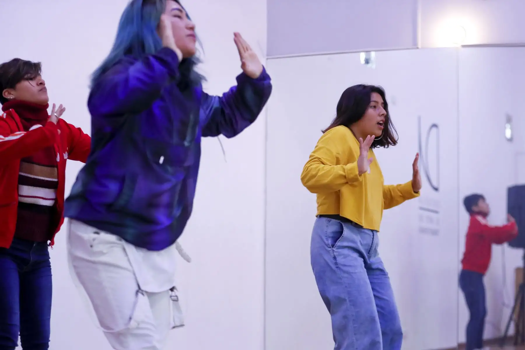 Vania Masías, hablo sobre la puesta en marcha del programa "RevelArte" en escuelas públicas gracias a un convenio con el Ministerio de Educación, ellos recibirán clases de danza, canto, pintura, entre otros para enriquecer su aprendizaje cultural y colectivo. Foto: ANDINA/Josue Ramos