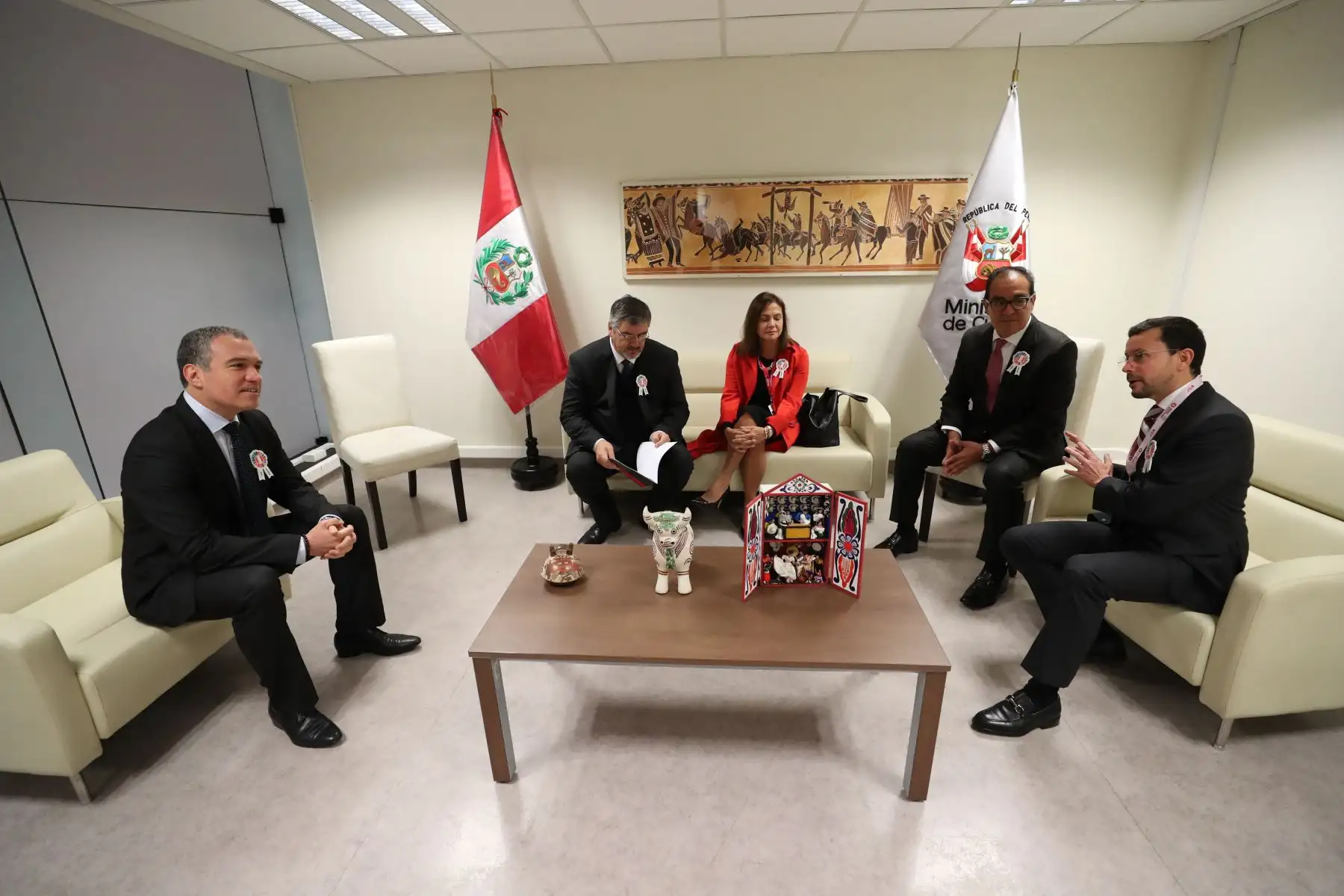 Presidente del Consejo de Ministros, Salvador del Solar, inaugura foro "Perú Sostenible".
Foto: PCM
