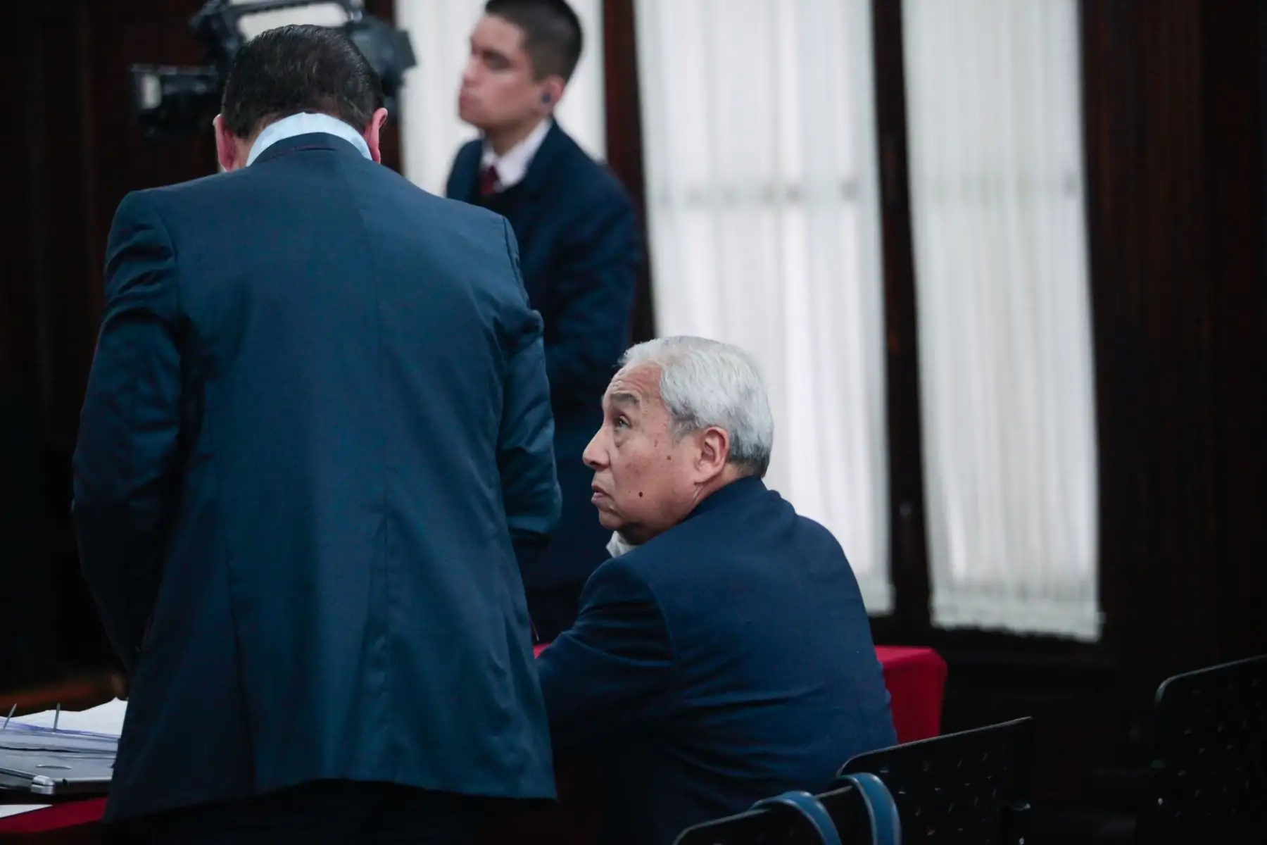 Juzgado Supremo de Investigación Preparatoria realiza audiencia de presentación de cargos contra fiscal supremo Pedro Chavarry Vallejos. Foto: ANDINA/Miguel Mejía