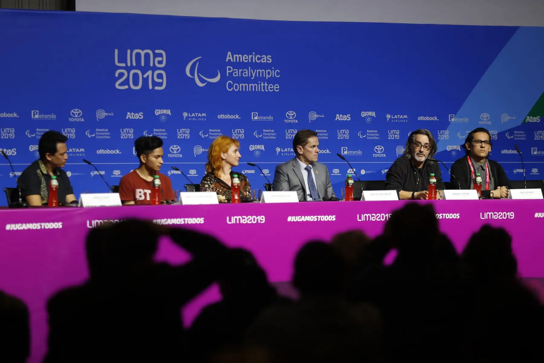 Conferencia de prensa sobre la inauguración de los juegos Parapanamericanos Lima 2019.Foto: ANDINA/Josue Ramos