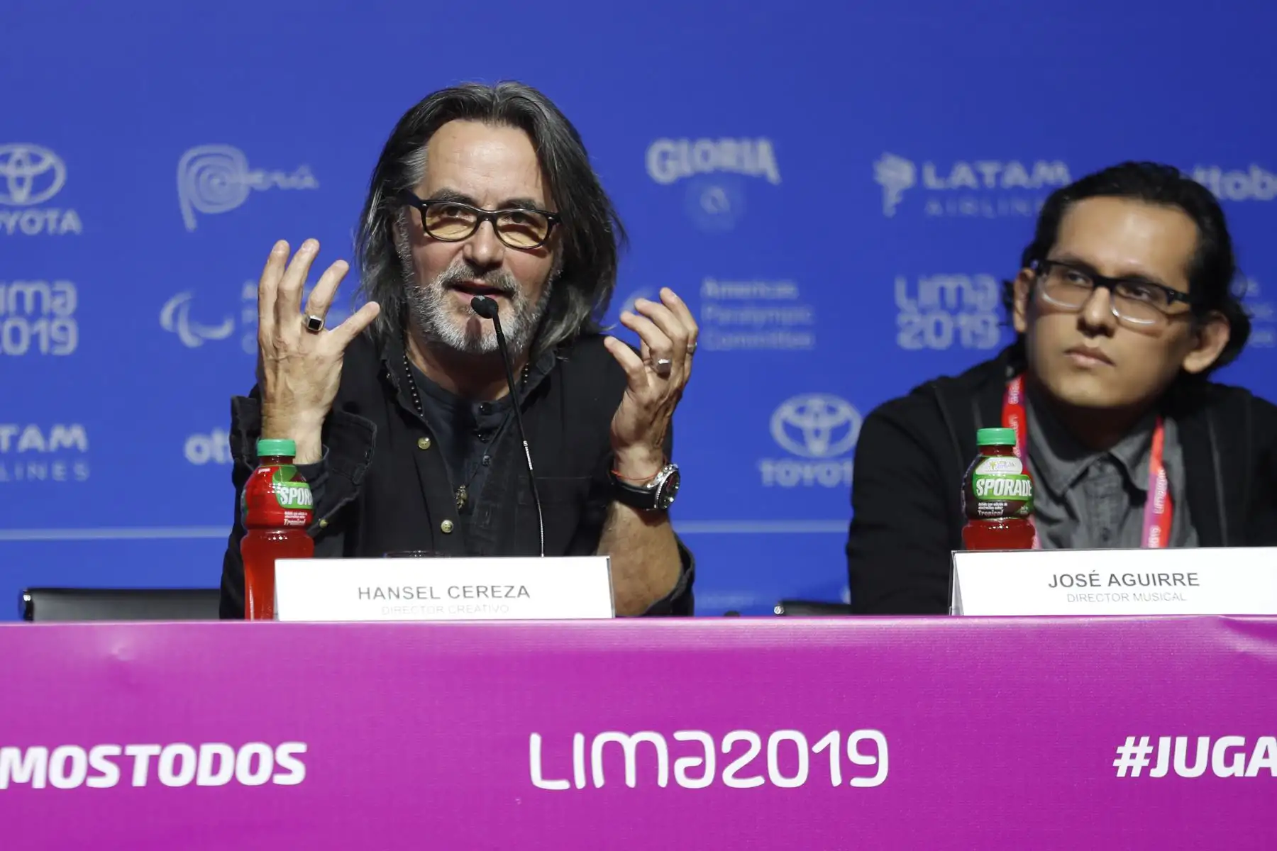 Conferencia de prensa sobre la inauguración de los juegos Parapanamericanos Lima 2019.Foto: ANDINA/Josue Ramos