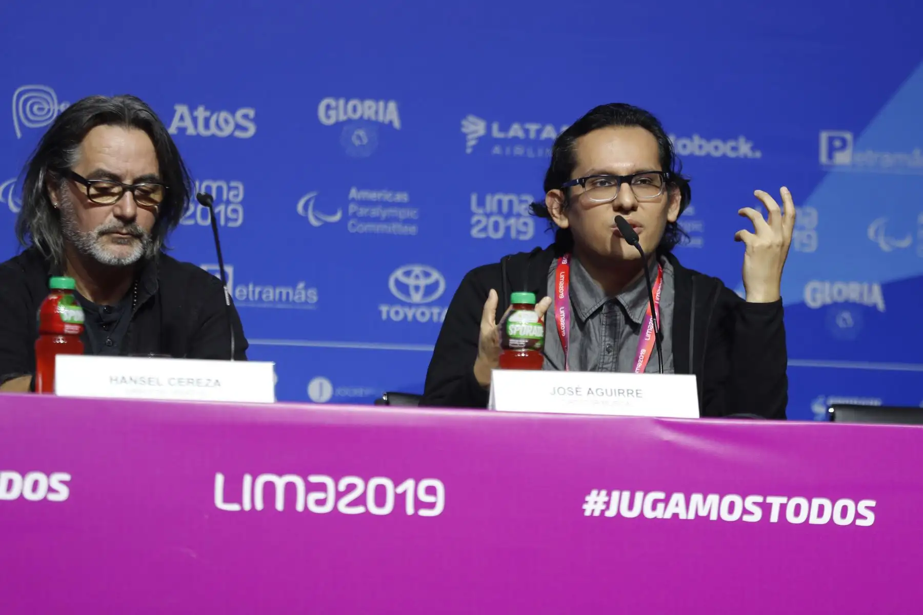 Conferencia de prensa sobre la inauguración de los juegos Parapanamericanos Lima 2019.Foto: ANDINA/Josue Ramos