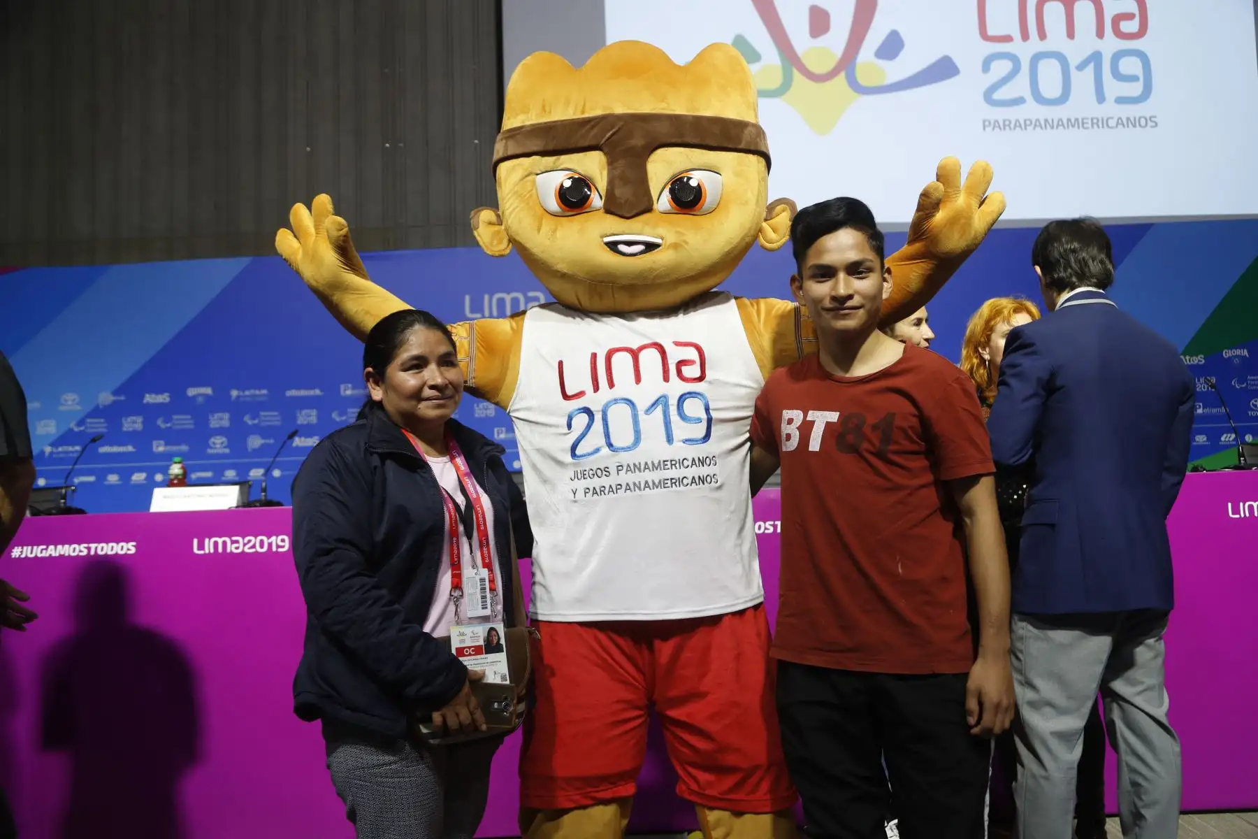 Conferencia de prensa sobre la inauguración de los juegos Parapanamericanos Lima 2019.Foto: ANDINA/Josue Ramos