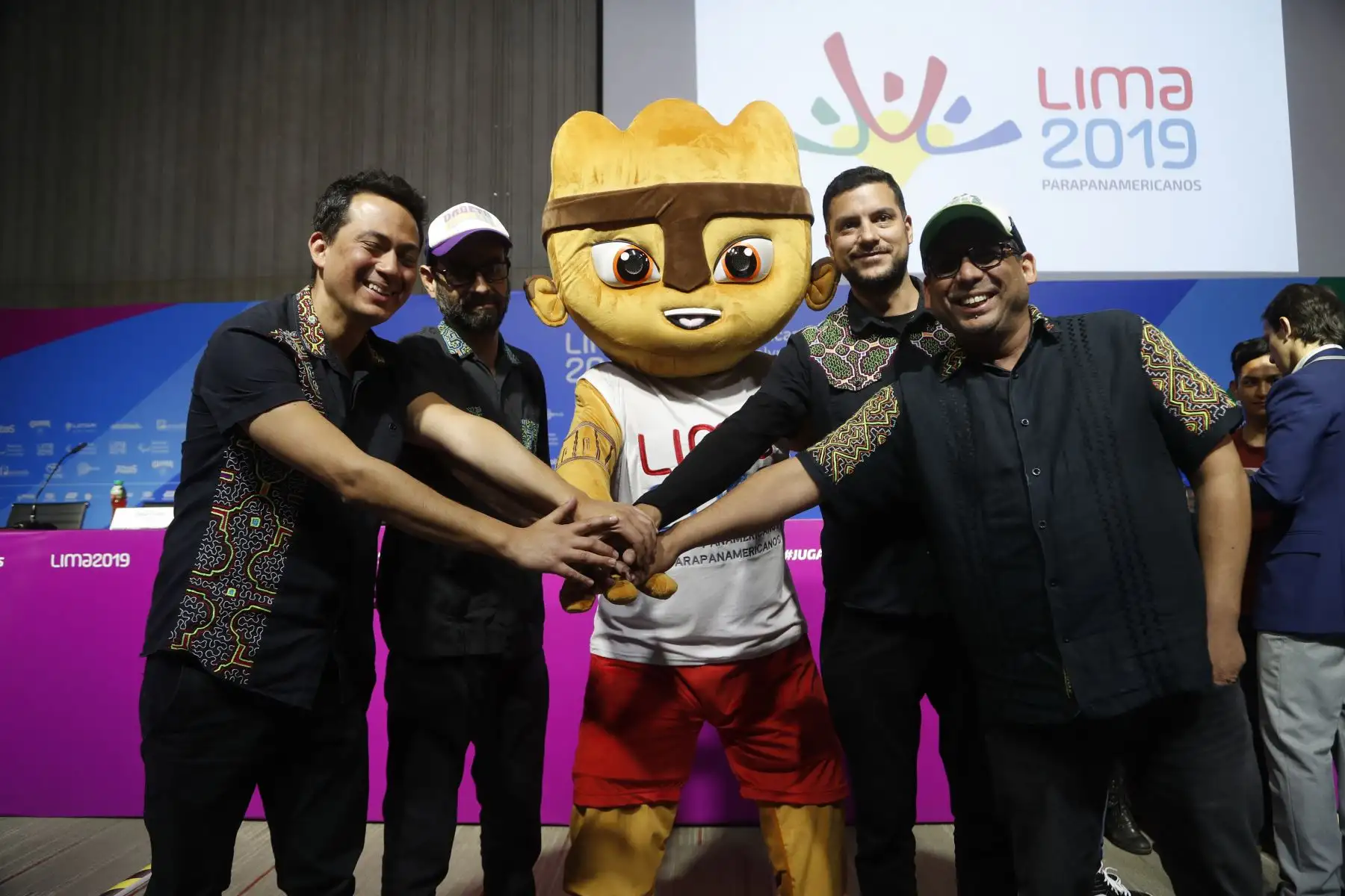Conferencia de prensa sobre la inauguración de los juegos Parapanamericanos Lima 2019.Foto: ANDINA/Josue Ramos