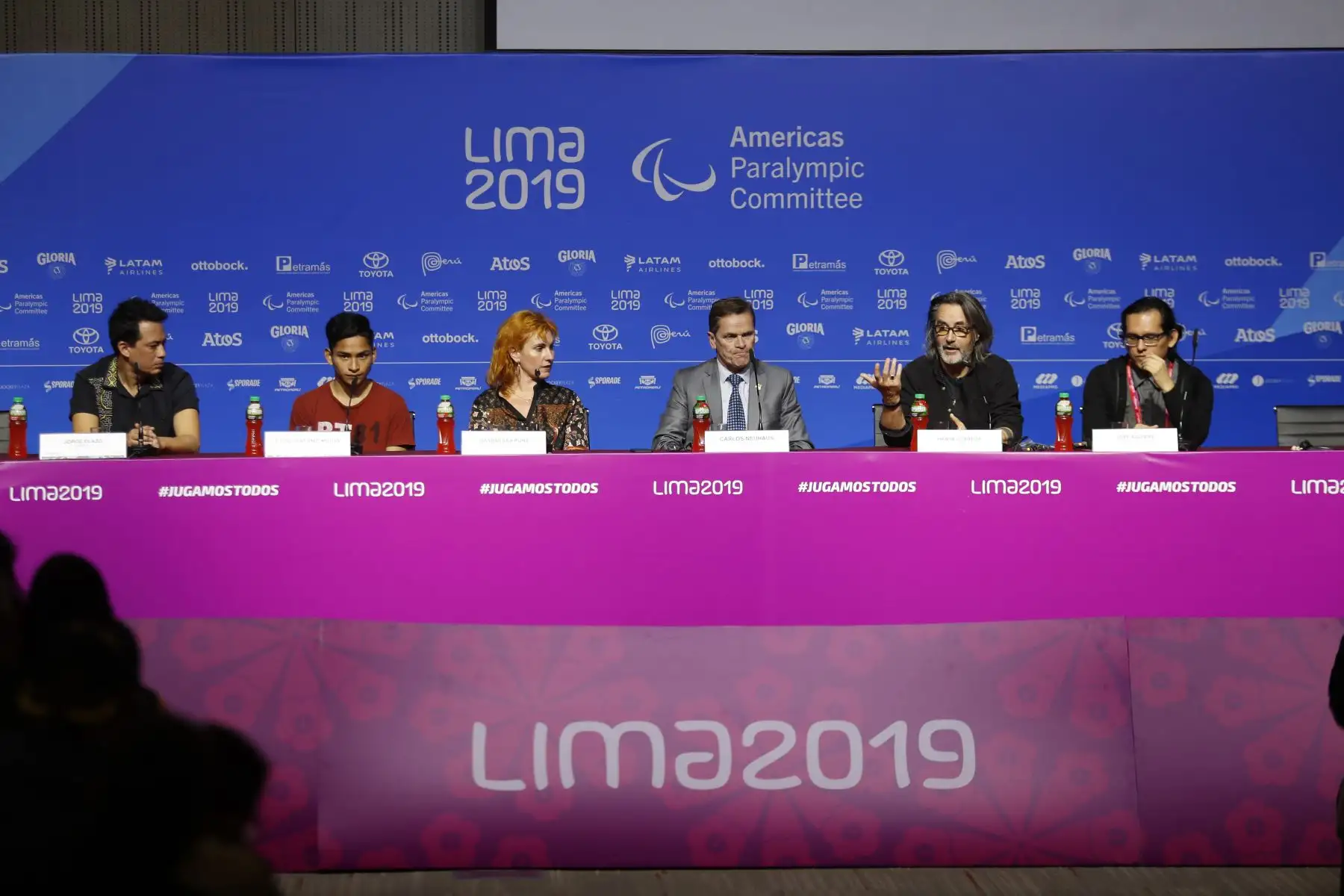 Conferencia de prensa sobre la inauguración de los juegos Parapanamericanos Lima 2019.Foto: ANDINA/Josue Ramos