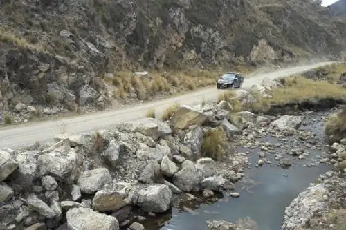 Inician los trabajos para el mejoramiento de la carretera Jauja-Tarma, en Junín.