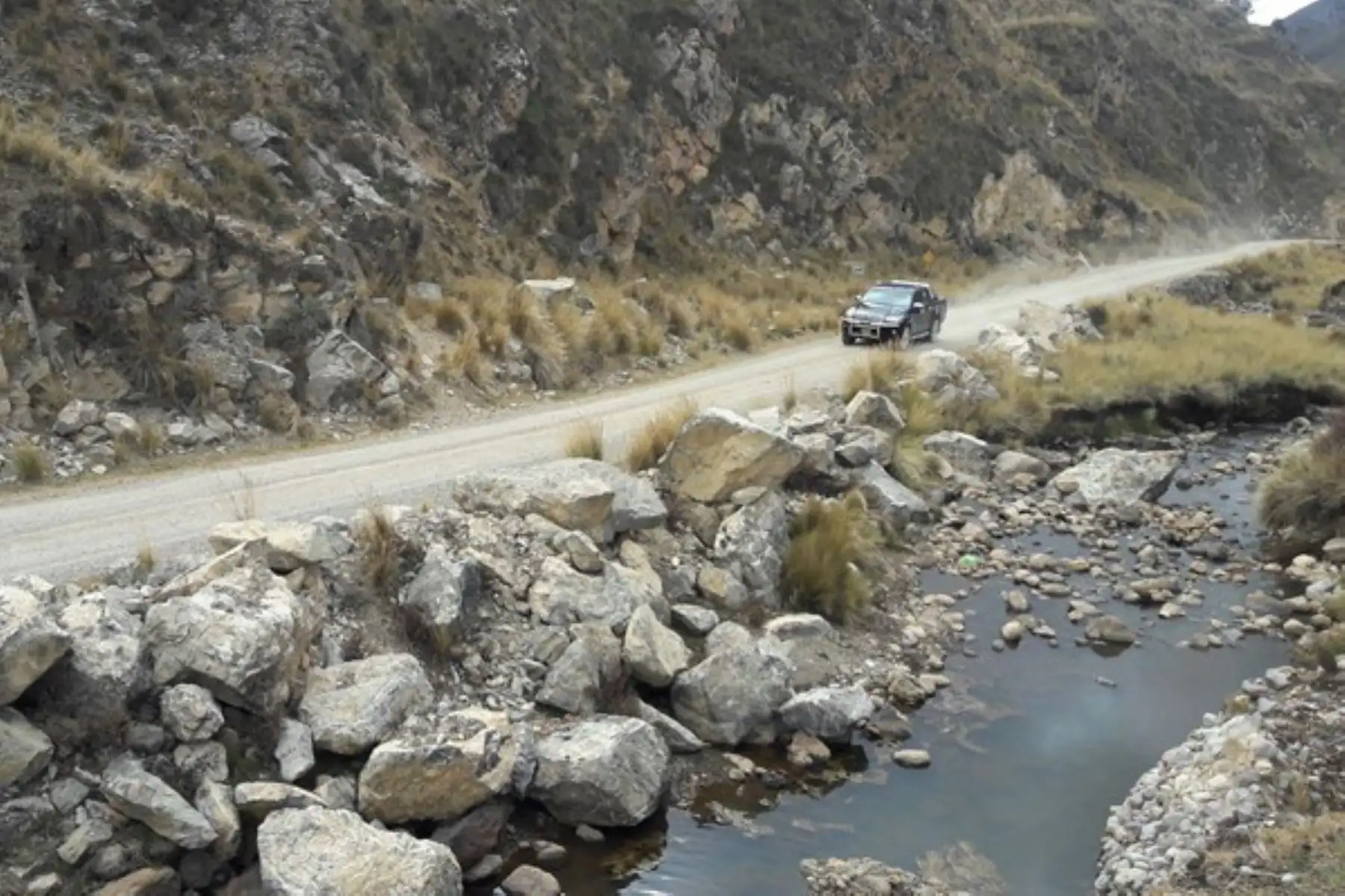 Inician los trabajos para el mejoramiento de la carretera Jauja-Tarma, en Junín.