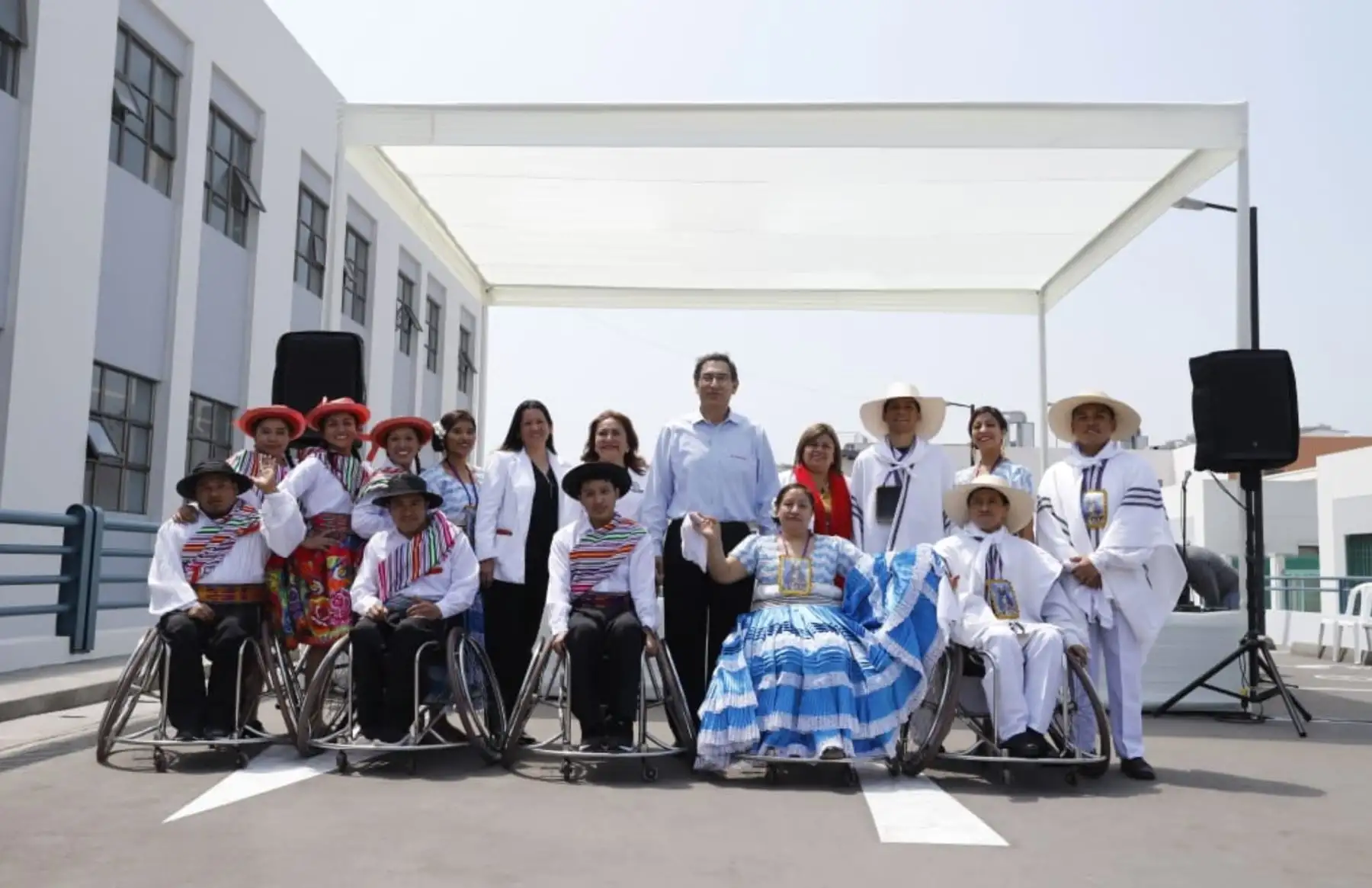 Presidente Martin Vizcarra inaugura la ampliación del Instituto Nacional de Rehabilitación en Chorrillos. Foto: ANDINA/Prensa Presidencia