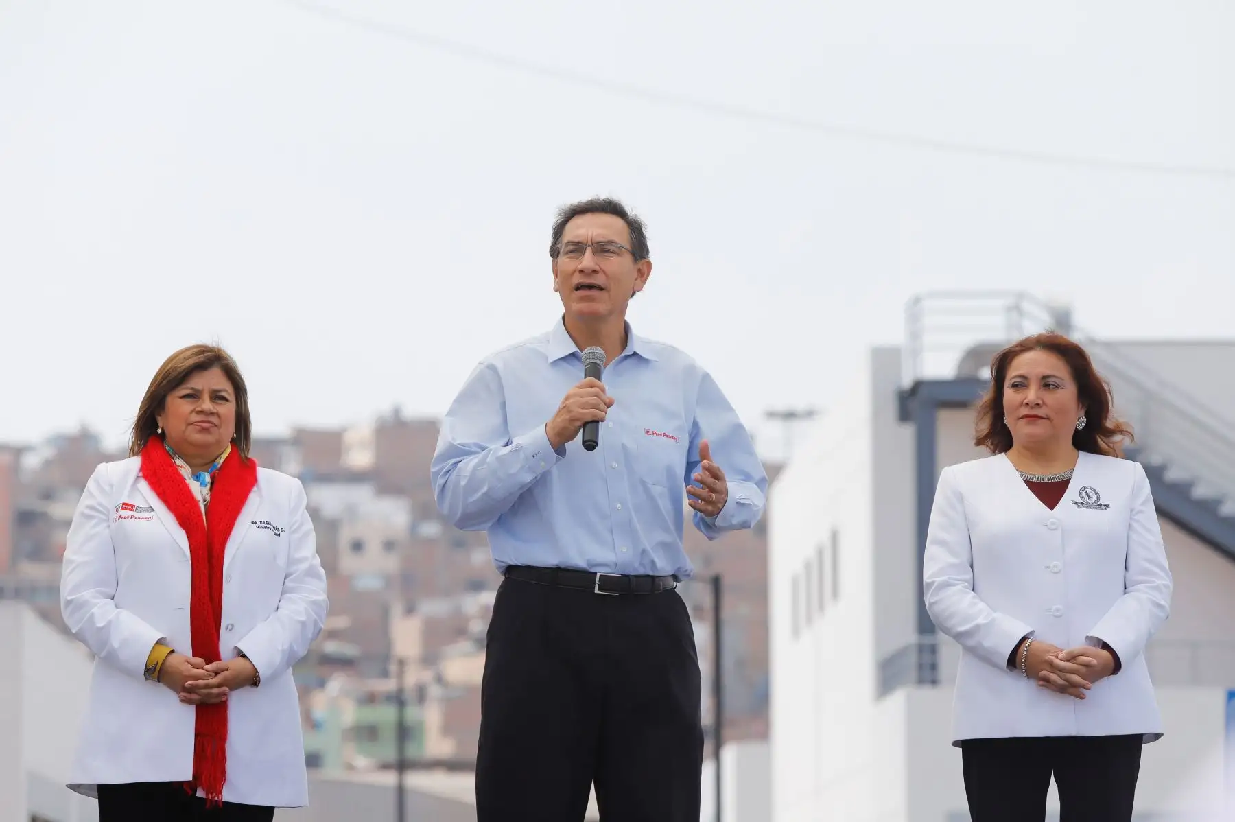 Presidente Martin Vizcarra inauguró infraestructura hospitalaria, del Instituto Nacional de Rehabilitación en el distrito de Chorrillos. Dicho complejo beneficia a más de 52,000 ciudadanos de manera directa.Foto:ANDINA/ Prensa Presidencia