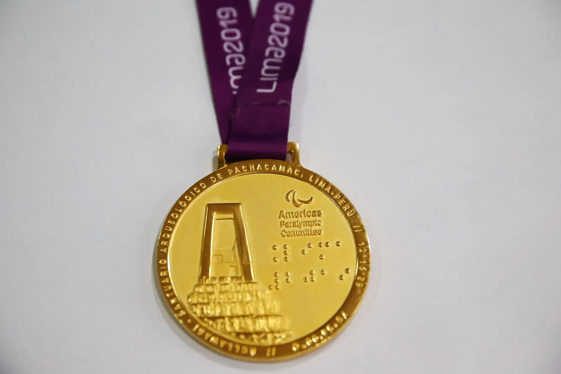 Medallas de los Juegos Panamericanos y Parapanamericanos Lima 2019. Foto: ANDINA/Melina Mejía