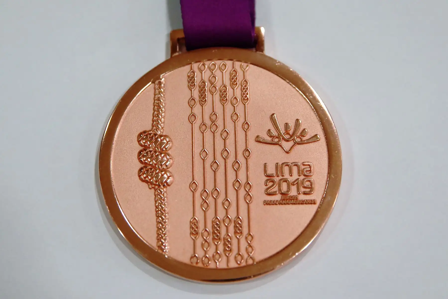 Medallas de los Juegos Panamericanos y Parapanamericanos Lima 2019. Foto: ANDINA/Melina Mejía