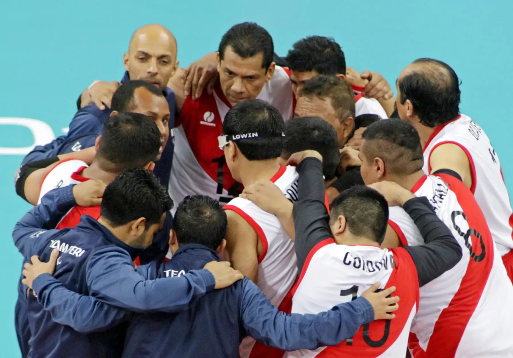 Perú y Brasil se enfrentan en Voleibol Sentado masculino por los Juegos Parapanamericanos. Foto: ANDINA/ Lima 2019
