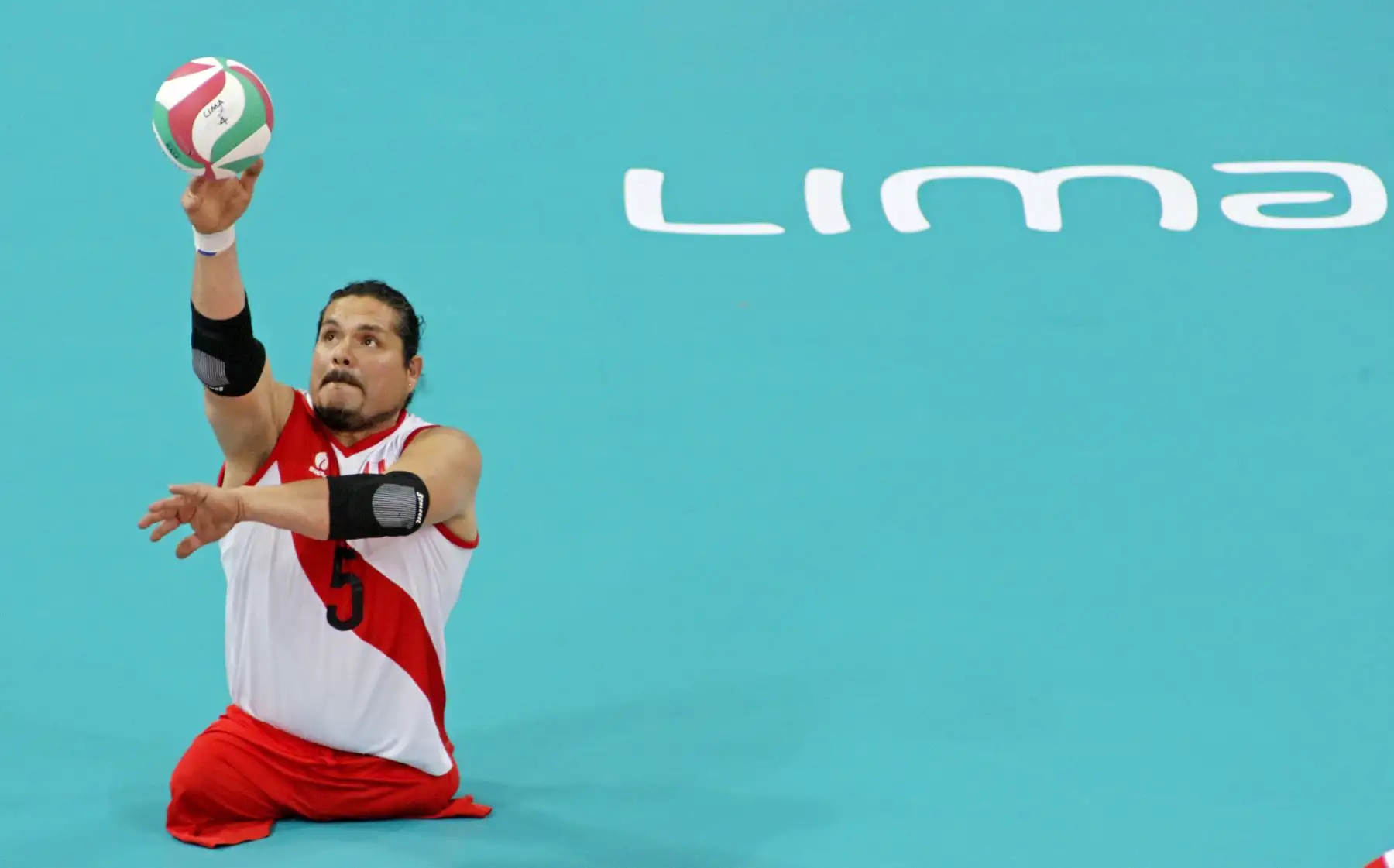 Perú y Brasil se enfrentan en Voleibol Sentado masculino por los Juegos Parapanamericanos. Foto: ANDINA/ Lima 2019