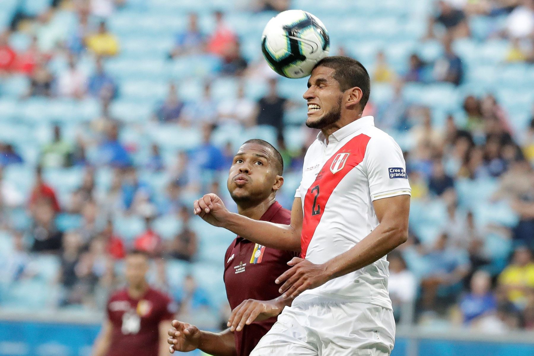 Luis Abram, futbolista convocado para para el repechaje Catar 2022.
Foto: AFP
