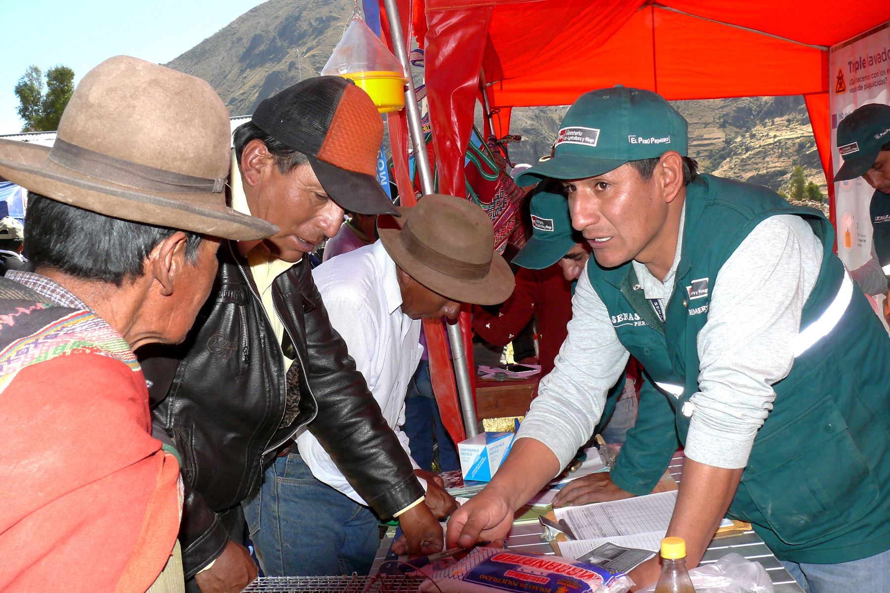 Senasa fortalece capacidades sanitarias de productores rurales de Ayacucho. ANDINA/Difusión