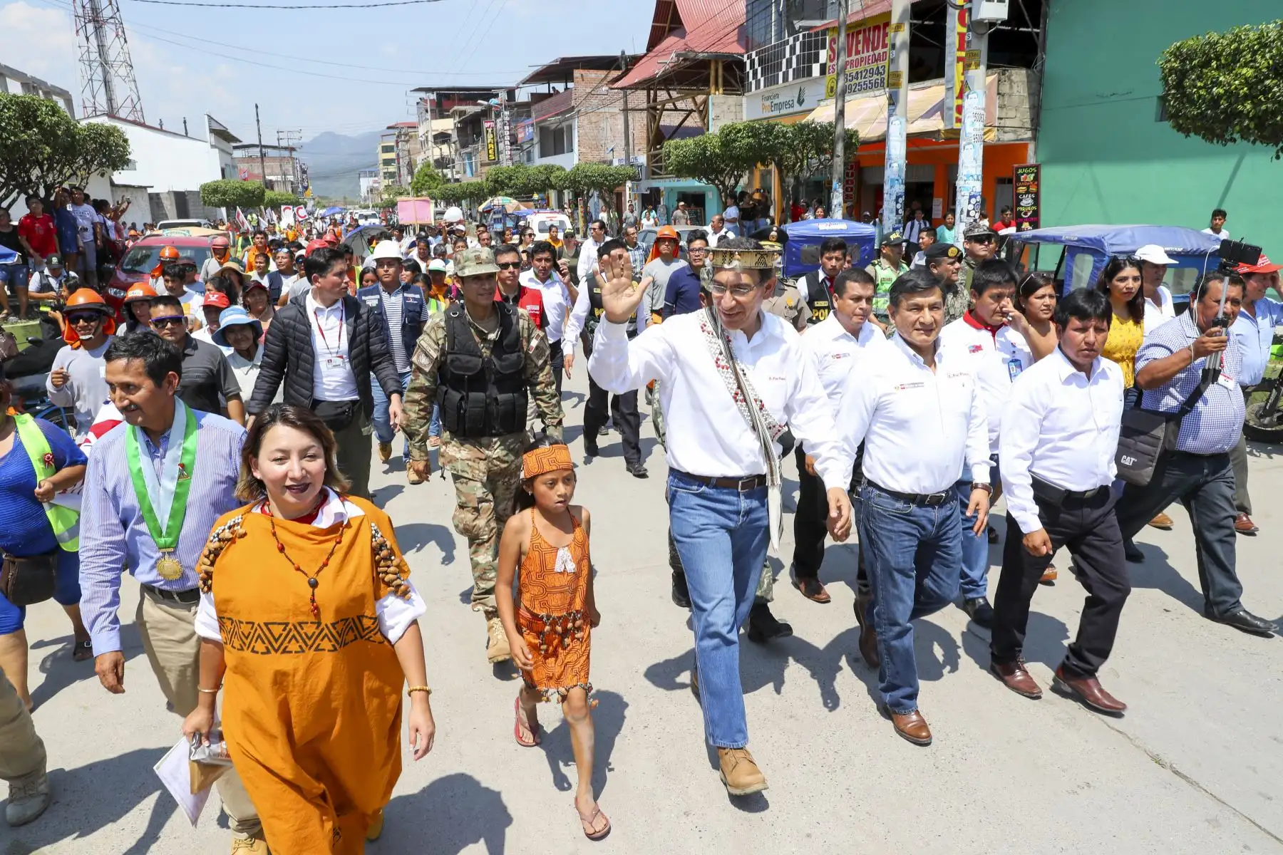 Presidente Vizcarra participa en 20° Festival Nacional del Café Pichanaqui 2019. Foto: ANDINA/Prensa Presidencia