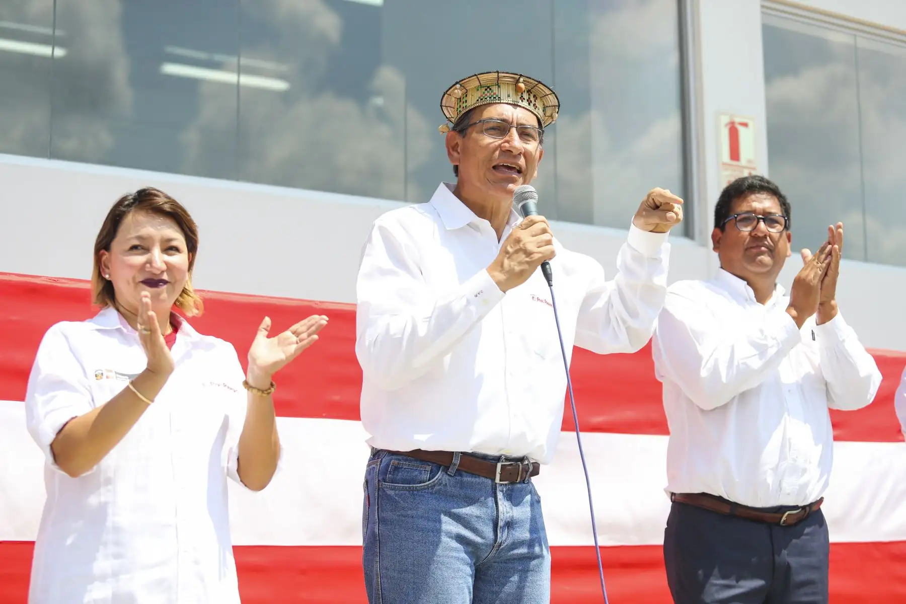 Presidente Vizcarra en la inauguración de CITE agroindustrial en Oxapampa. Foto: ANDINA/Prensa Presidencia