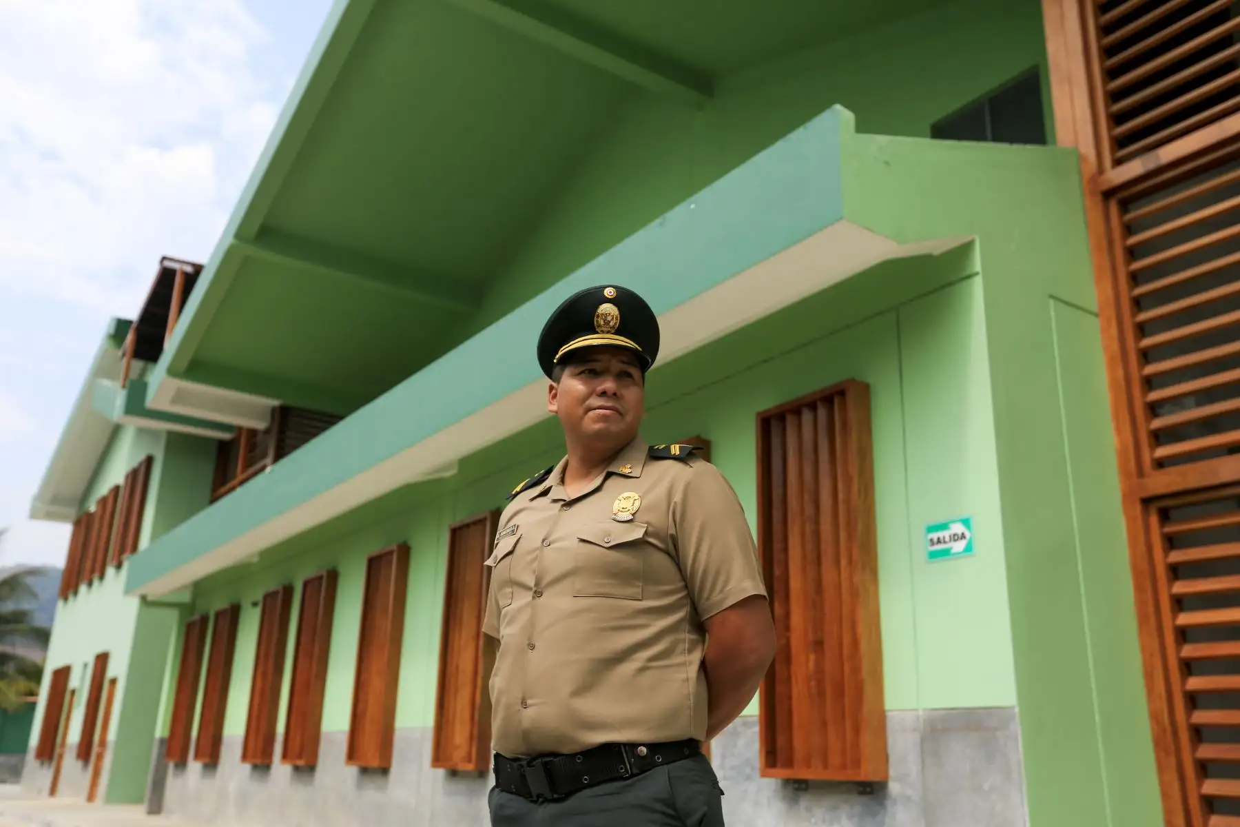 Presidente Vizcarra inaugura Complejo Policial de Río Negro. Foto: ANDINA/Prensa Presidencia