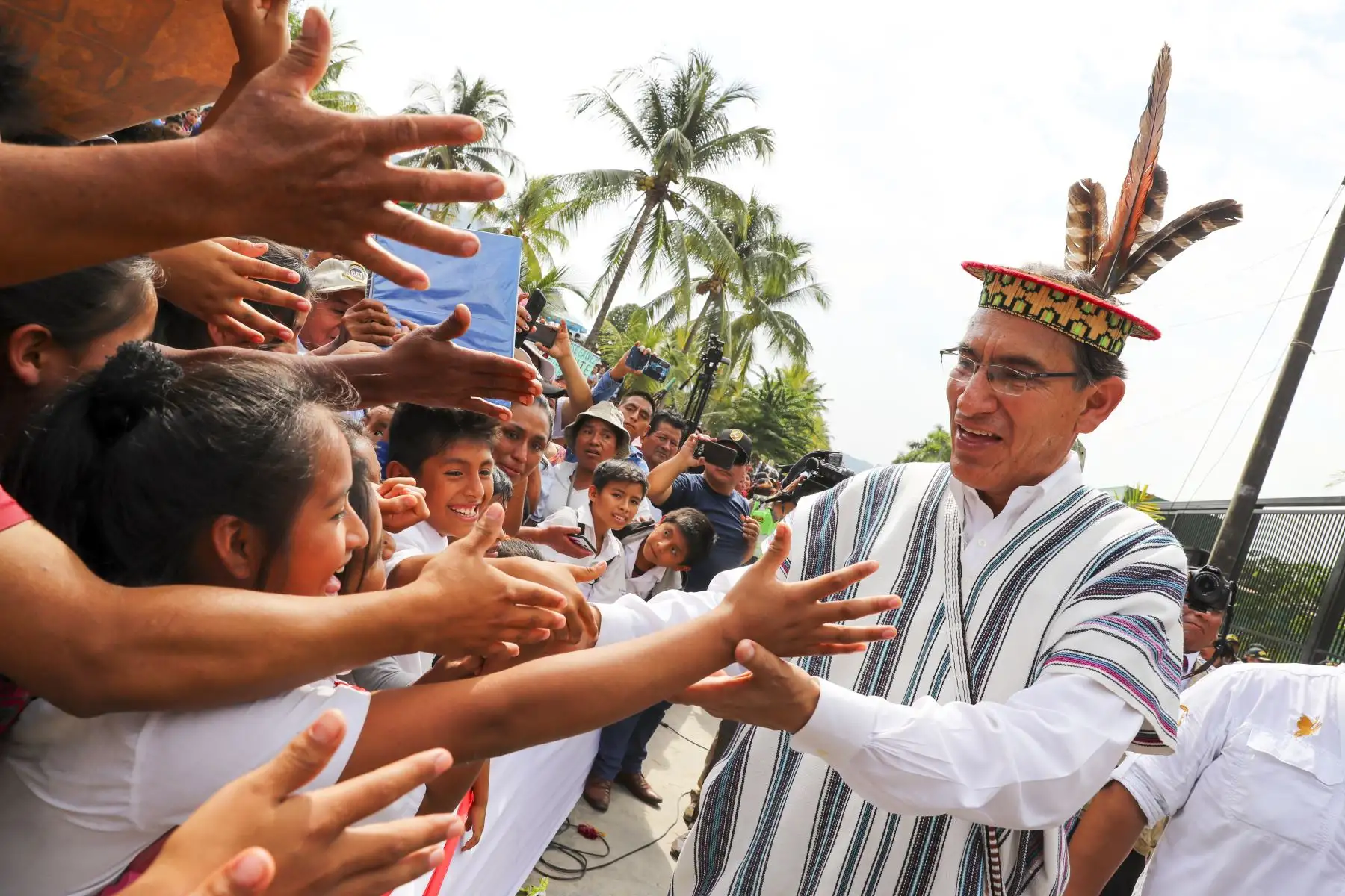Presidente Vizcarra inaugura Complejo Policial de Río Negro. Foto: ANDINA/Prensa Presidencia