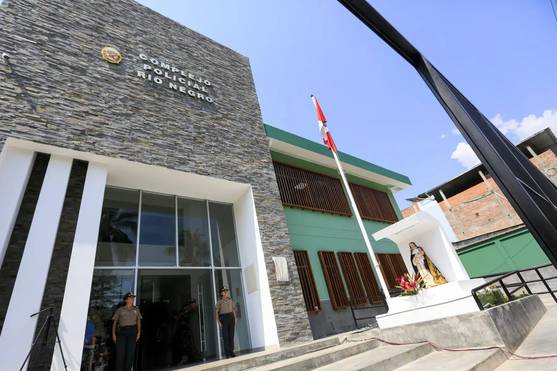 Presidente Vizcarra inaugura Complejo Policial de Río Negro. Foto: ANDINA/Prensa Presidencia