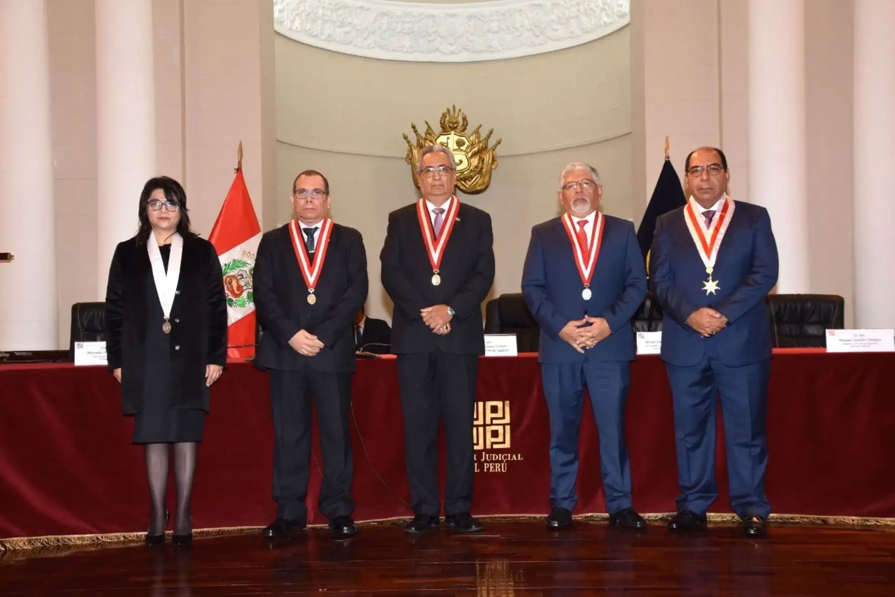 Juramentan integrantes del Consejo Ejecutivo del Poder Judicial.