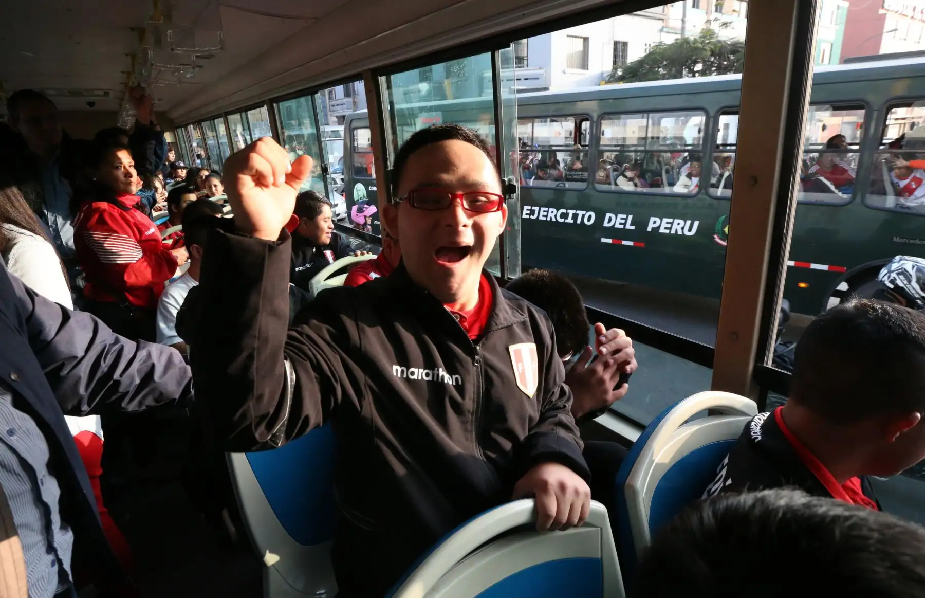Gracias a las entradas solidarias que otorga Lima 2019, niños y adolescentes de la ONG Colectivo 21 asisten a la ceremonia de inauguración de los Juegos Parapanamericanos. Foto: ANDINA/Eddy Ramos