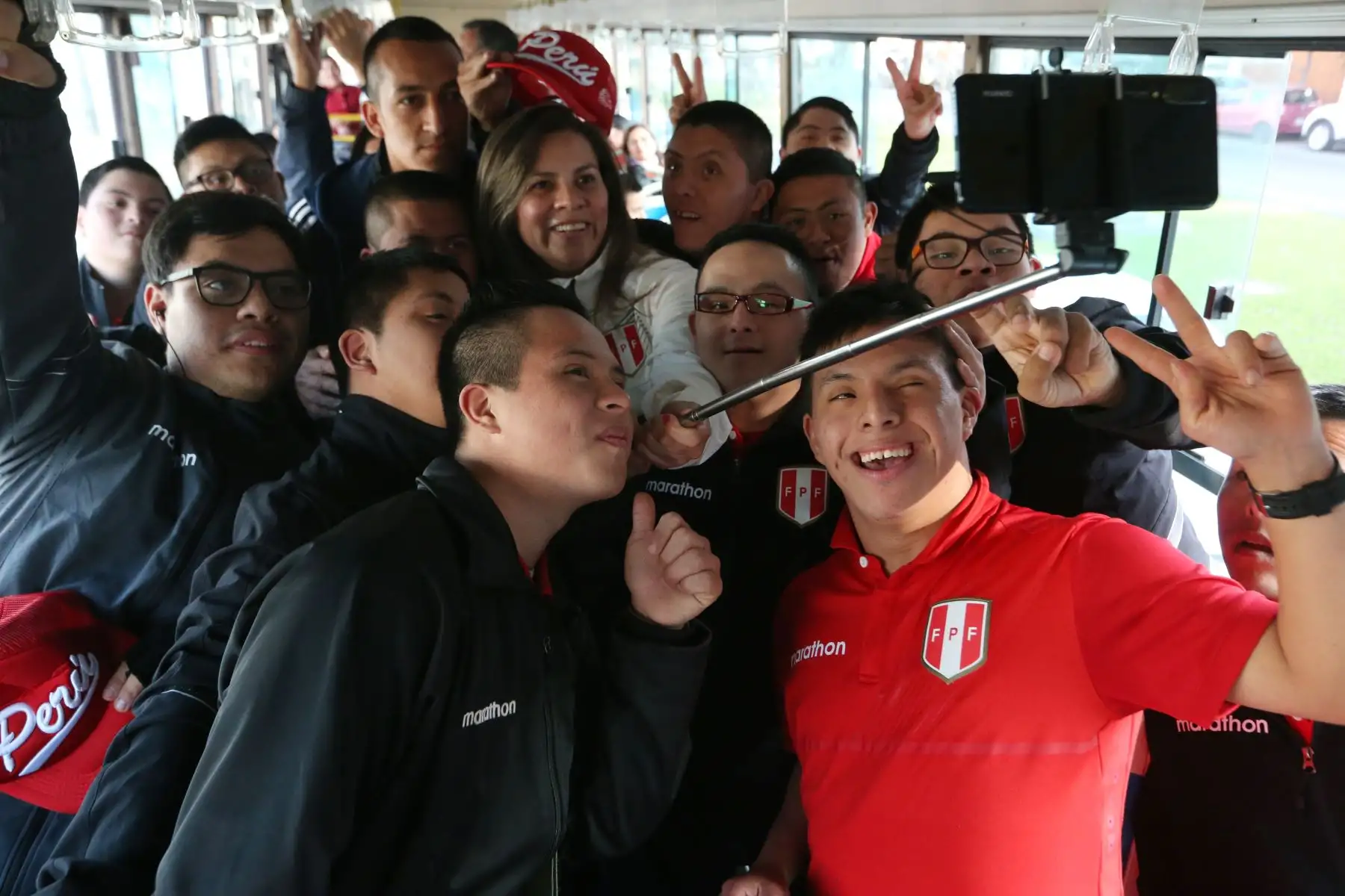 Gracias a las entradas solidarias que otorga Lima 2019, niños y adolescentes de la ONG Colectivo 21 asisten a la ceremonia de inauguración de los Juegos Parapanamericanos. Foto: ANDINA/Eddy Ramos