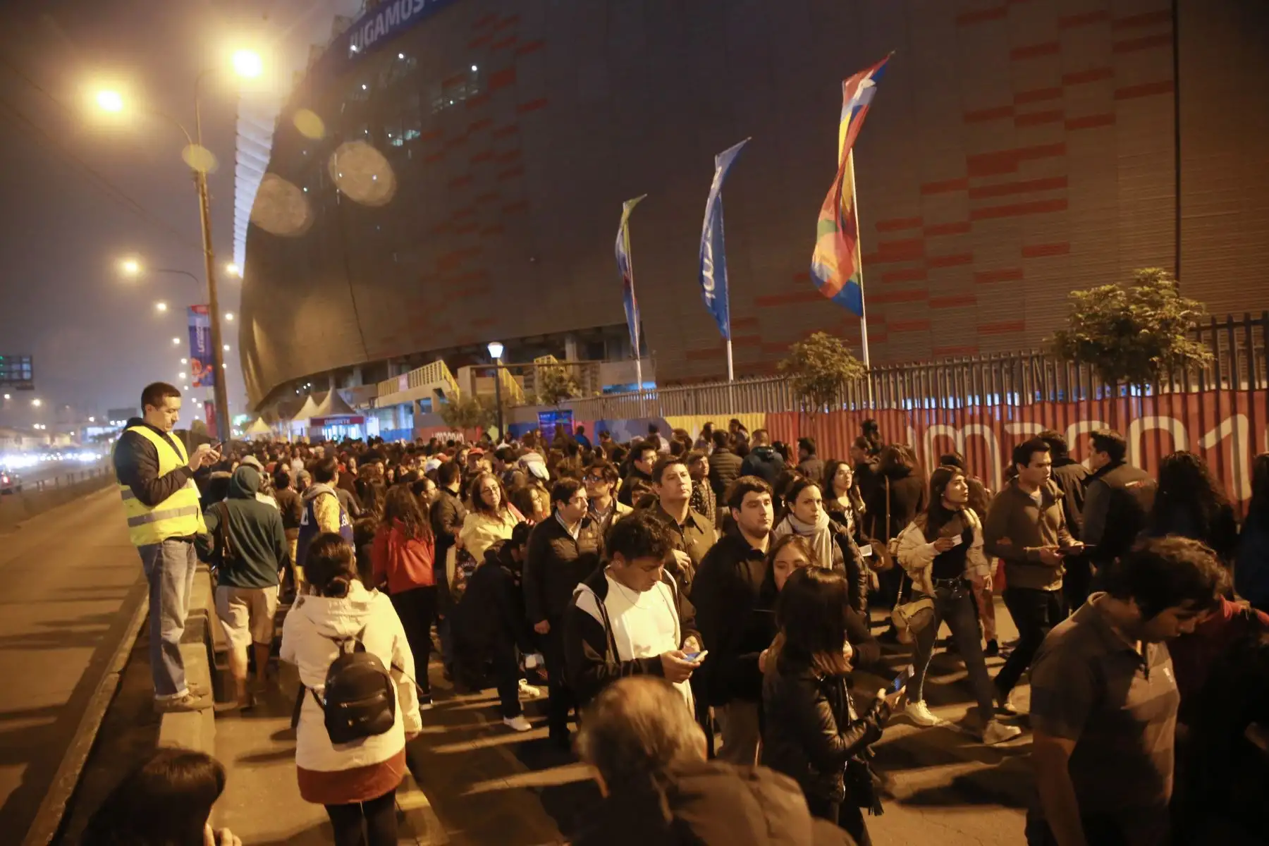 Masiva concurrencia para la inauguración de los Juegos Parapanamericanos Lima 2019. Foto: ANDINA/Jhony Laurente