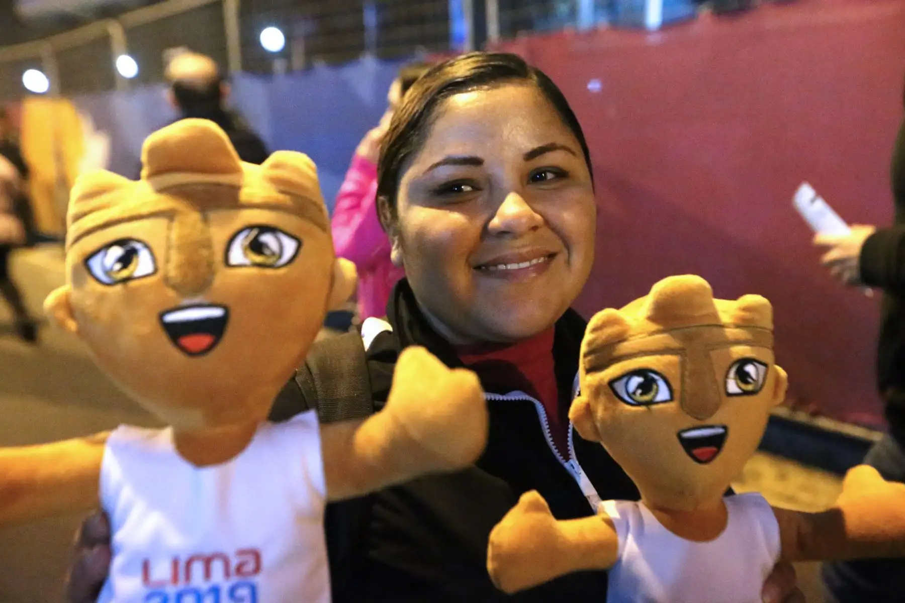 Emoción en los previos a la inauguración de los Juegos Parapanamericanos Lima 2019. Foto: ANDINA/Eddy Ramos