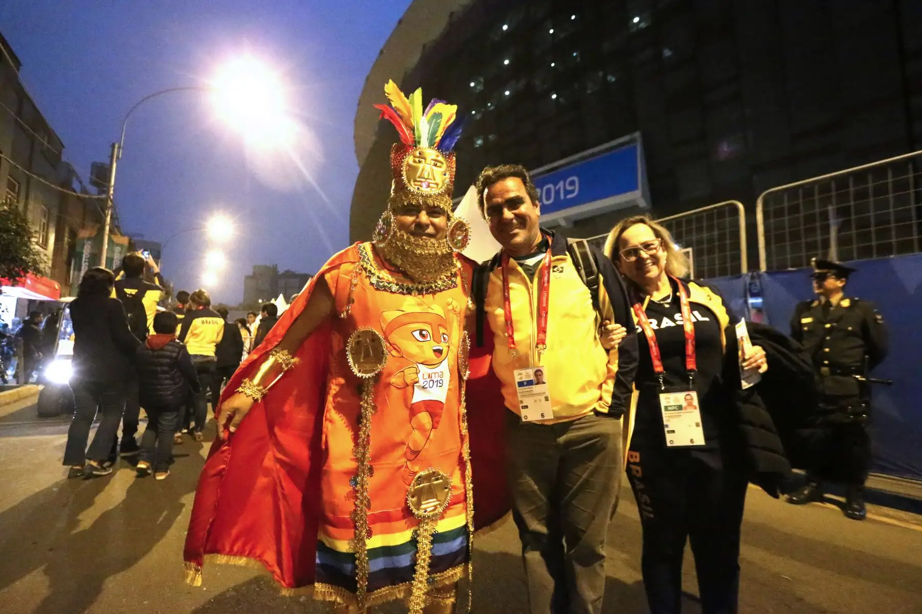 Emoción en los previos a la inauguración de los Juegos Parapanamericanos Lima 2019. Foto: ANDINA/Eddy Ramos
