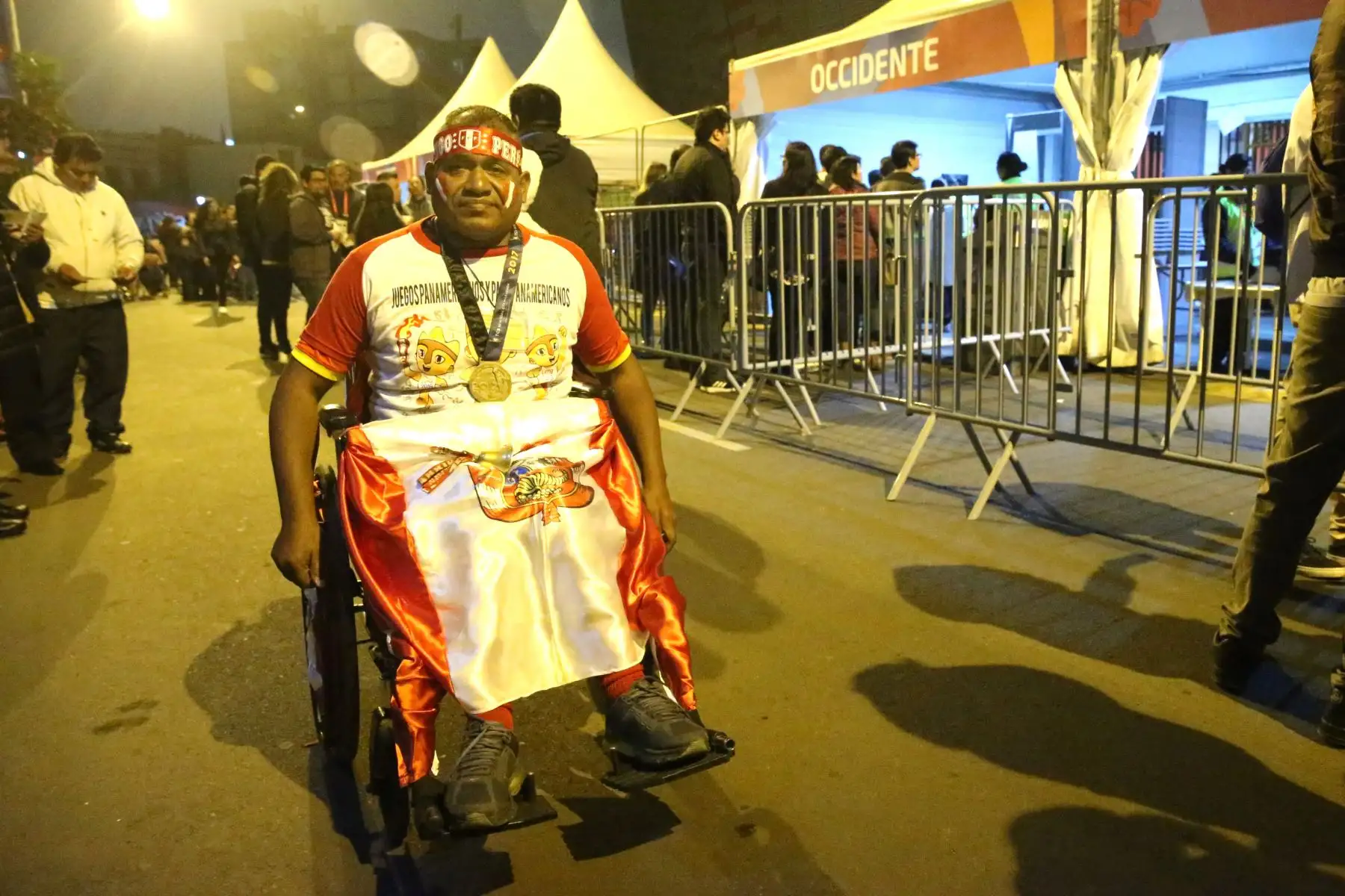 Emoción en los previos a la inauguración de los Juegos Parapanamericanos Lima 2019. Foto: ANDINA/Eddy Ramos