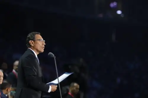Presidente Martín Vizcarra declara inaugurados los Juegos Parapanamericanos Lima 2019.