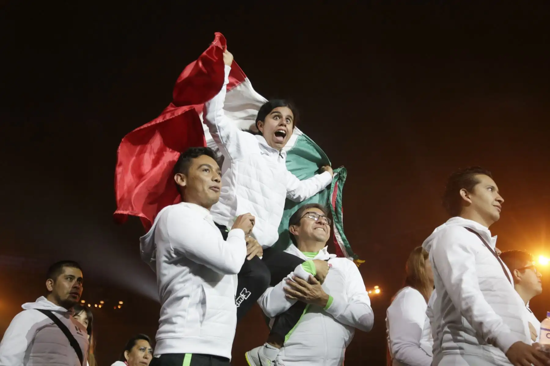 Desfile de las delegaciones de paradeportistas de las Américas hicieron su paso por el escenario principal. En total, son 1,800 atletas de 30 países quienes competirán en 17 paradeportes. Foto: ANDINA/ LIMA 2019