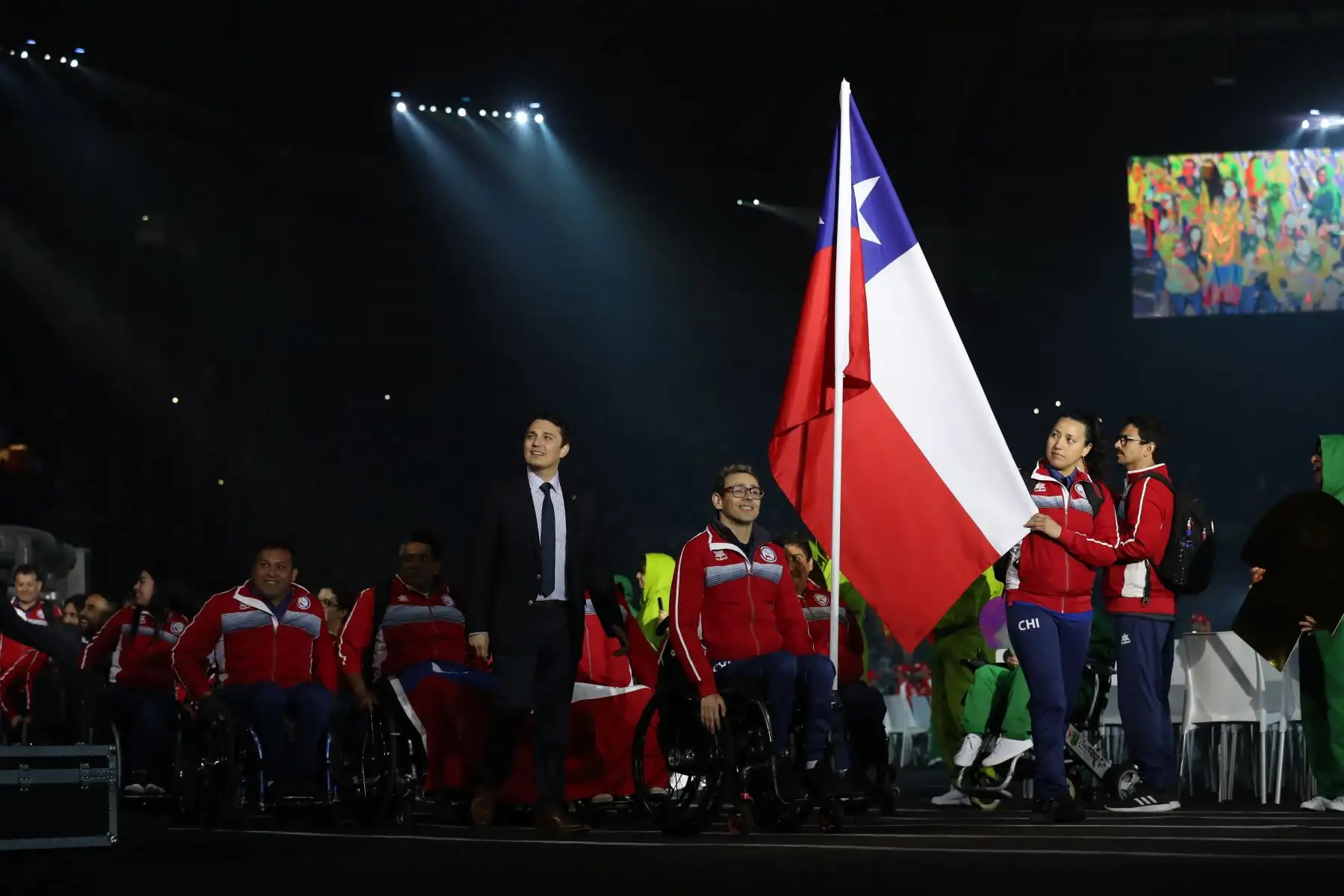 Desfile de las delegaciones de paradeportistas de las Américas hicieron su paso por el escenario principal. En total, 1,800 atletas de 30 países competirán en 17 paradeportes. Foto: ANDINA/ LIMA 2019