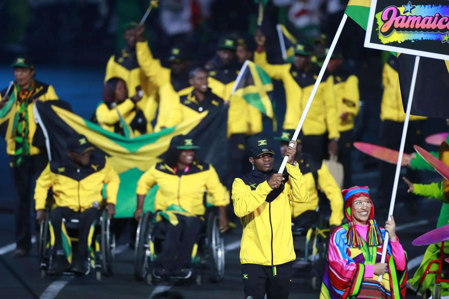 Desfile de las delegaciones de paradeportistas de las Américas hicieron su paso por el escenario principal. En total, 1,800 atletas de 30 países competirán en 17 paradeportes. Foto: ANDINA/ LIMA 2019