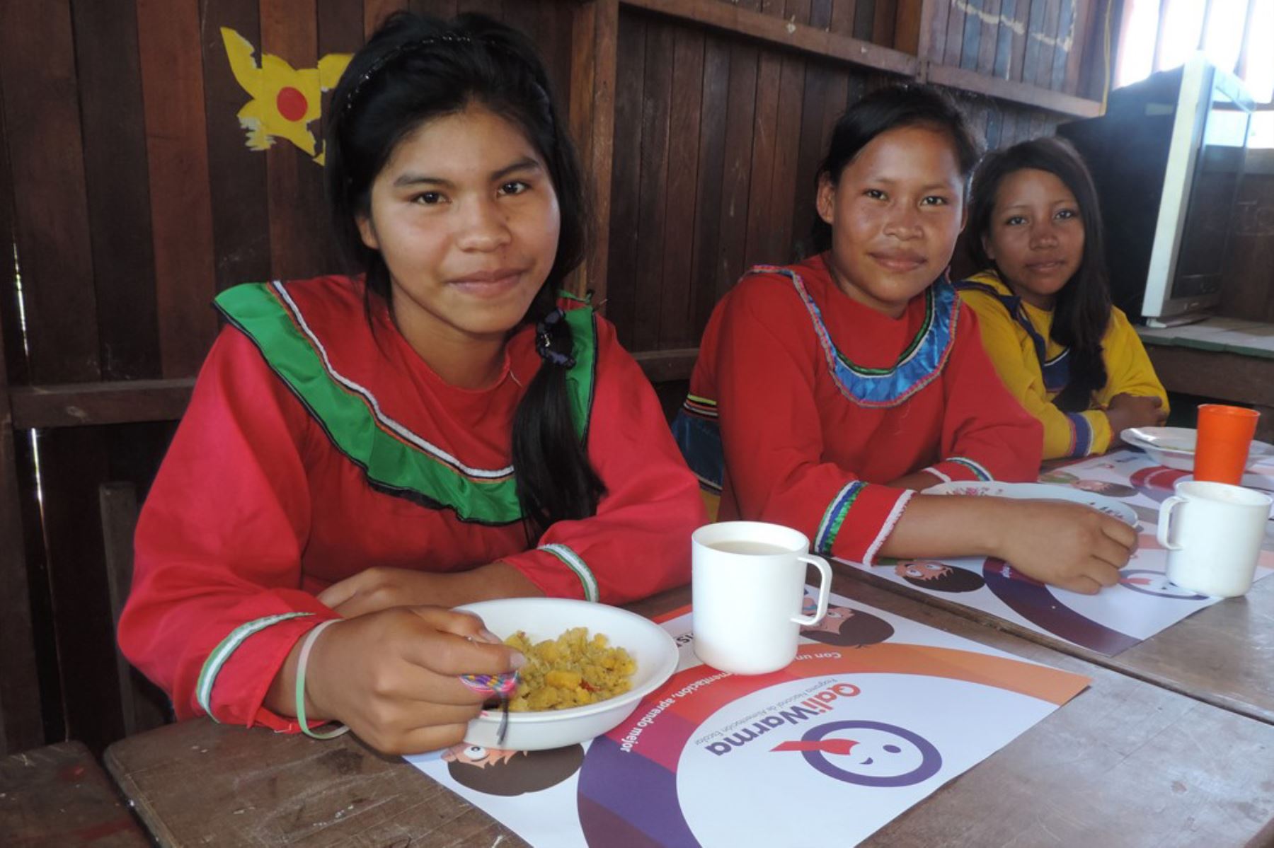 Qali Warma garantiza alimentación para estudiantes de secundaria de pueblos indígenas amazónicos. ANDINA/Difusión