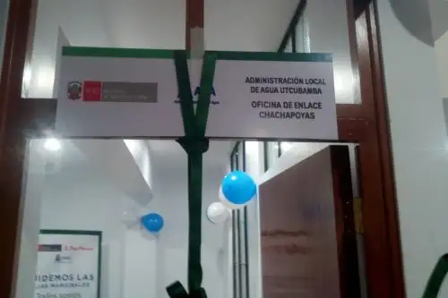 Autoridad Nacional del Agua inaugura oficina de enlace en Chachapoyas
