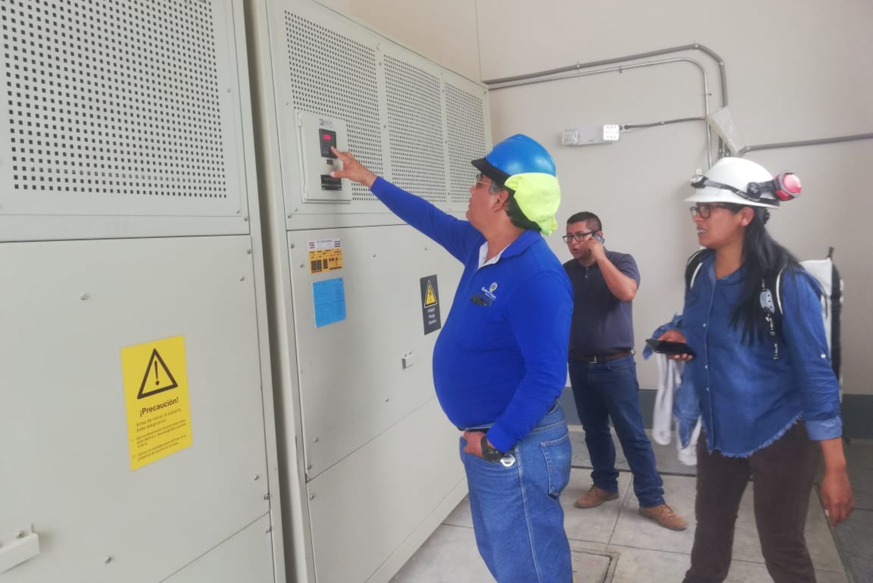 Electro Oriente inspeccionó sistema de protección del hospital de Moyobamba