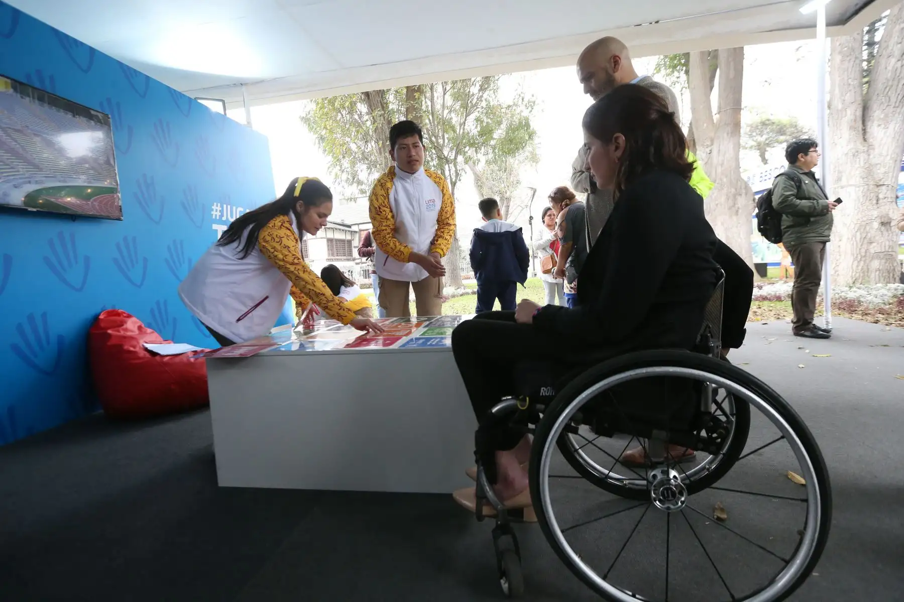 Se reinicia el programa cultural Culturaymi Lima 2019, en el marco de los Juegos Parapanamericanos Lima 2019. 
Foto: ANDINA/Eddy Ramos
