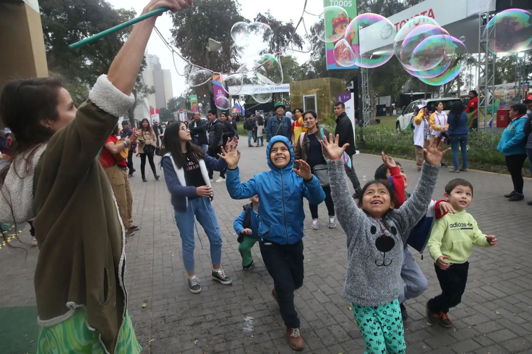 Se reinicia el programa cultural Culturaymi Lima 2019, en el marco de los Juegos Parapanamericanos Lima 2019. 
Foto: ANDINA/Eddy Ramos