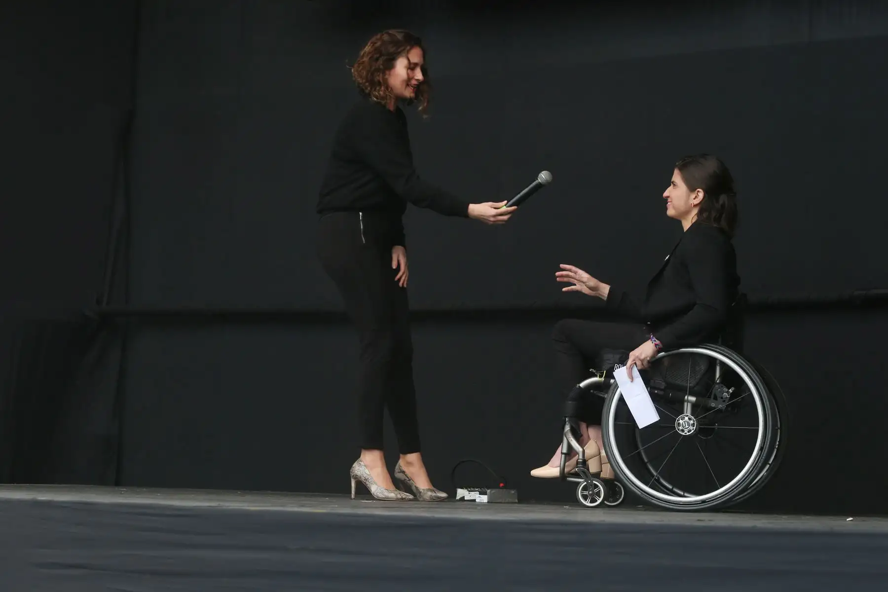 Ileana Rodríguez, Representante de Atletas del Comité Paralímpico de las Américas.
Se reinicia el programa cultural Culturaymi Lima 2019, en el marco de los Juegos Parapanamericanos Lima 2019. 
Foto: ANDINA/Eddy Ramos