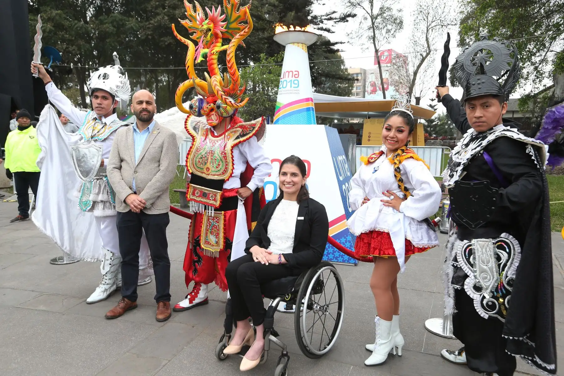 Se reinicia el programa cultural Culturaymi Lima 2019, en el marco de los Juegos Parapanamericanos Lima 2019. 
Foto: ANDINA/Eddy Ramos