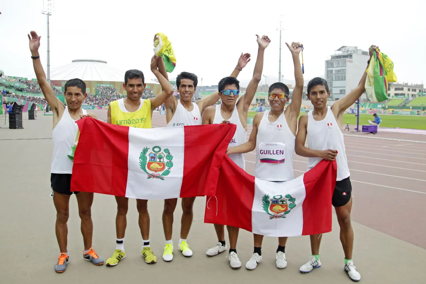 Luis Sandoval gano medalla de Plata en 5000 metros planos, en los Juegos Pararamericanos Lima 2019.Foto:ANDINA/ LIMA 2019