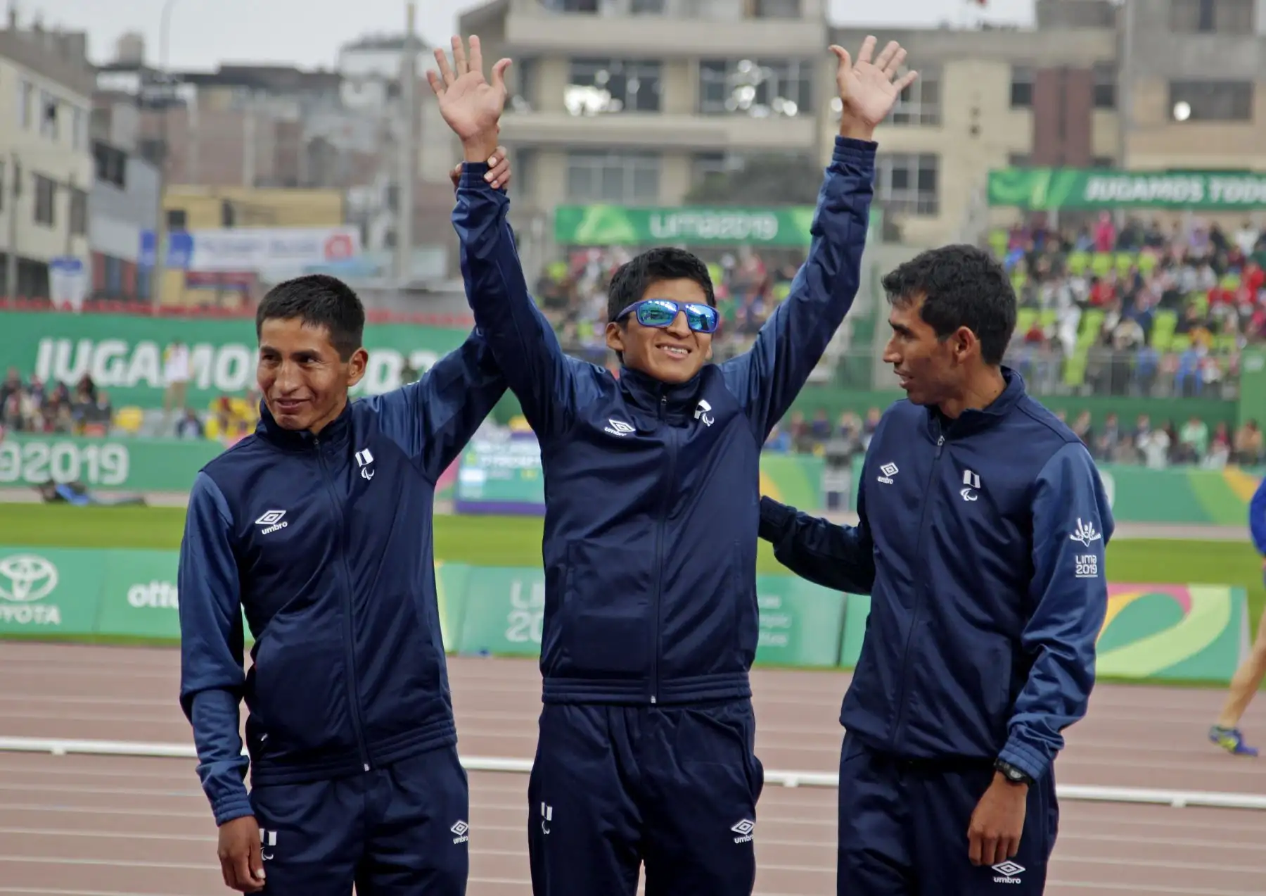 Luis Sandoval gano medalla de Plata en 5000 metros planos, en los Juegos Pararamericanos Lima 2019.Foto:ANDINA/ LIMA 2019
