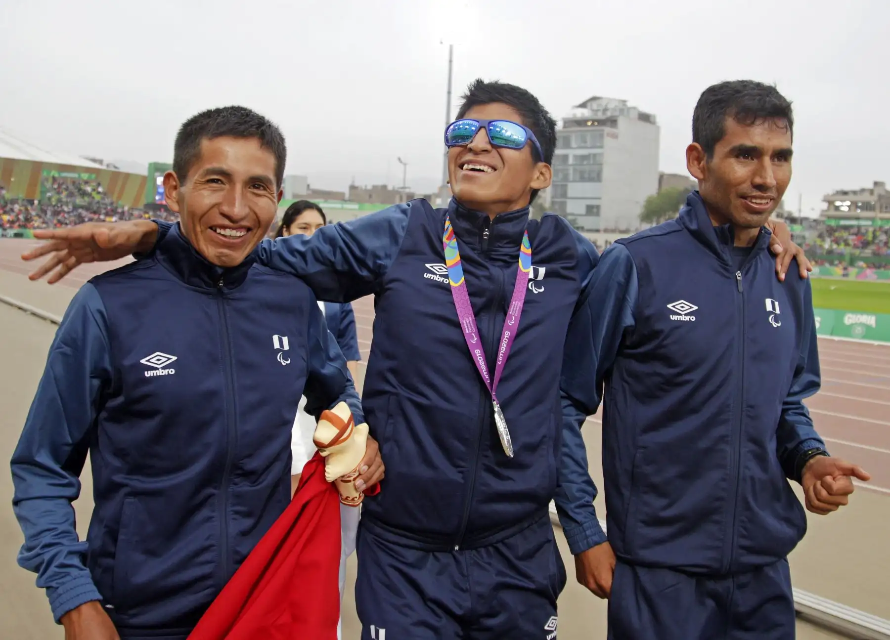 Luis Sandoval gano medalla de Plata en 5000 metros planos, en los Juegos Pararamericanos Lima 2019.Foto:ANDINA/ LIMA 2019