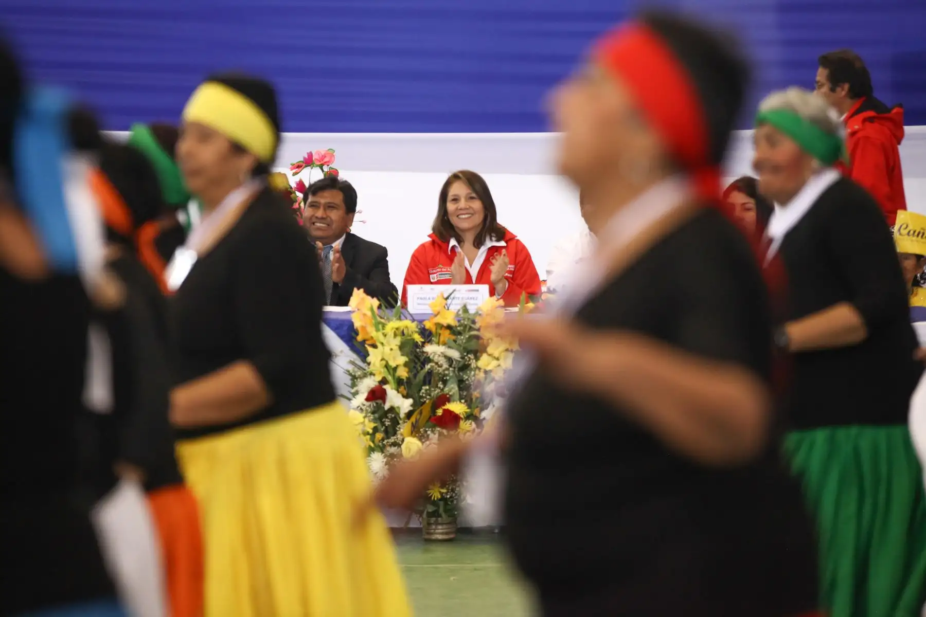 Ministra Paola Bustamante participó en el Tercer Encuentro Provincial de Saberes Productivos de Pensión 65, en la provincia de Cañete.Foto:ANDINA/ MIDIS Ministra Paola Bustamante participó en el Tercer Encuentro Provincial de Saberes Productivos de Pensión 65, en la provincia de Cañete.Foto:ANDINA/ MIDIS