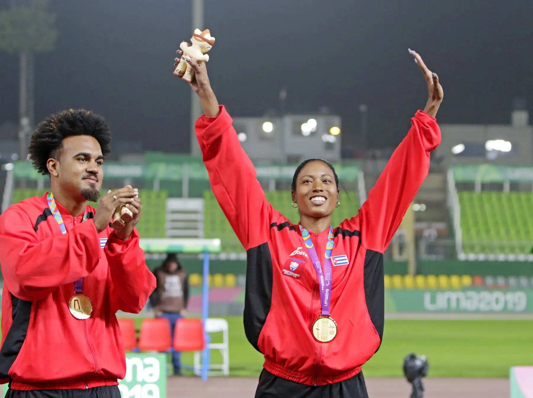 Omara Durand, La Para deportista más veloz del mundo ganó medalla de oro en los 200 metros.
Foto: Lima 2019