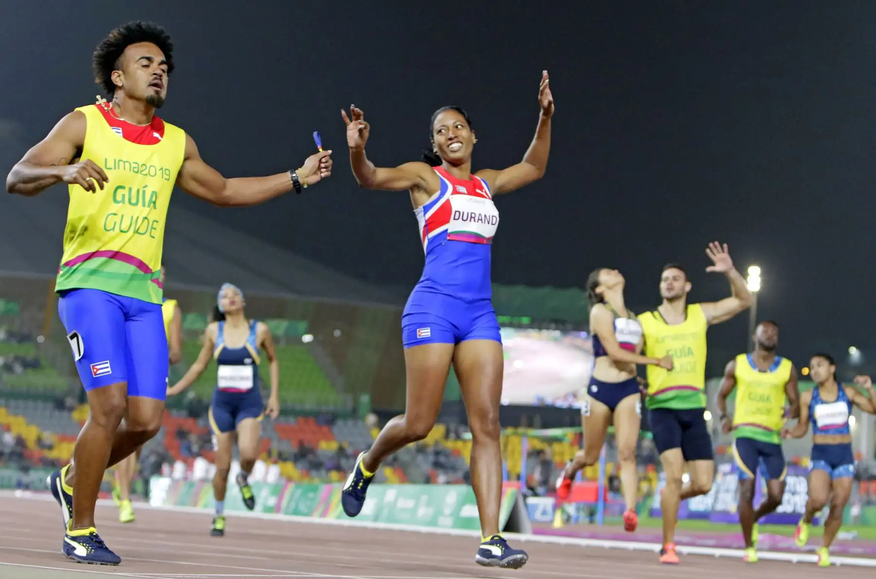 Omara Durand, La Para deportista más veloz del mundo ganó medalla de oro en los 200 metros.
Foto: Lima 2019